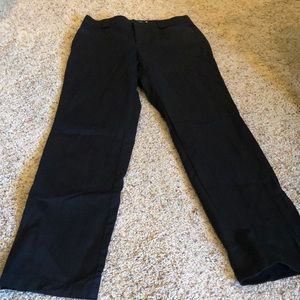 Women’s Docker black trousers